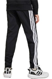 adidas pantalón niño ESSENTIALS CLIMACOOL NEGRO vista trasera