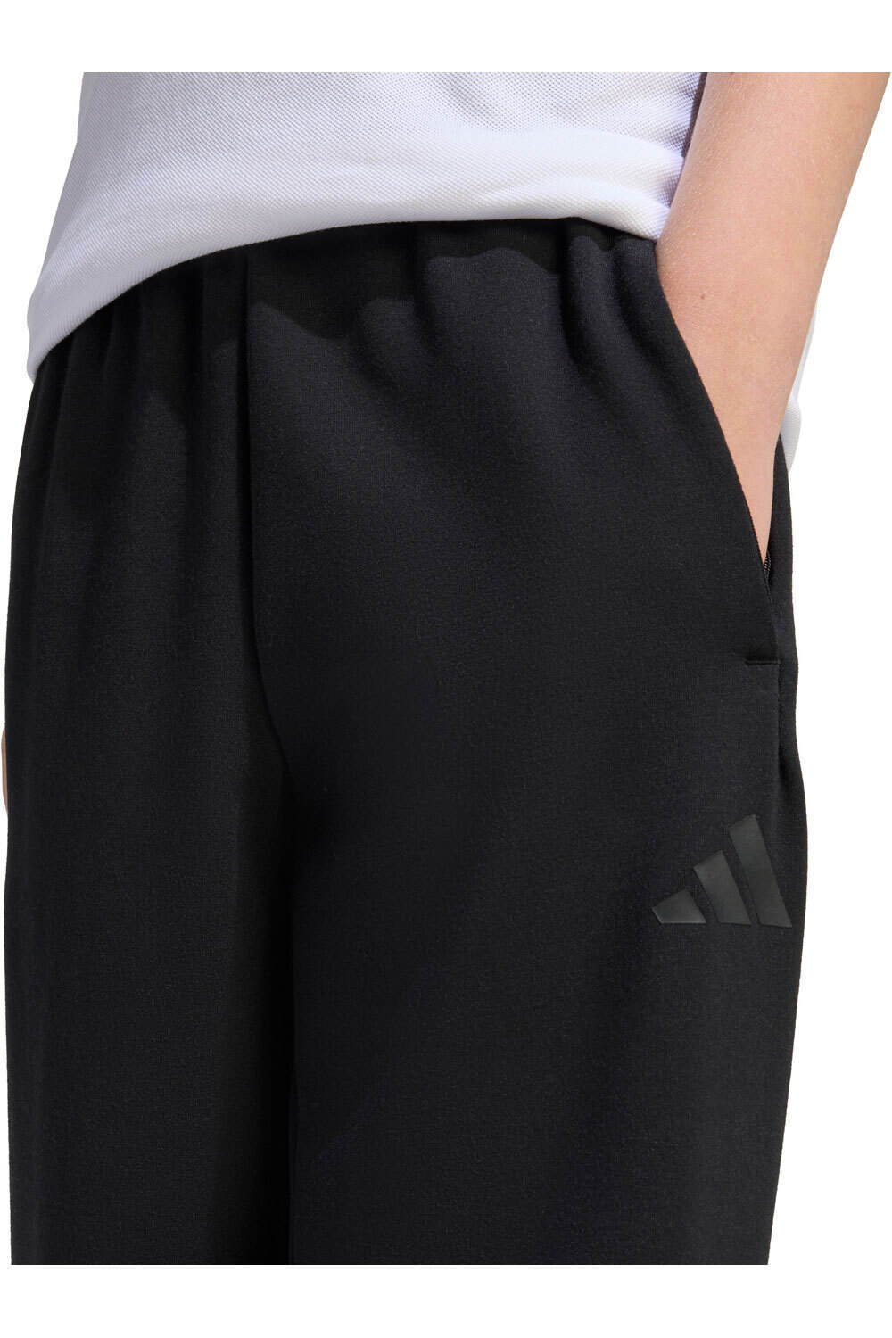 adidas pantalón niño FUTURE ICONS 3 STRIPES NEGRO 03