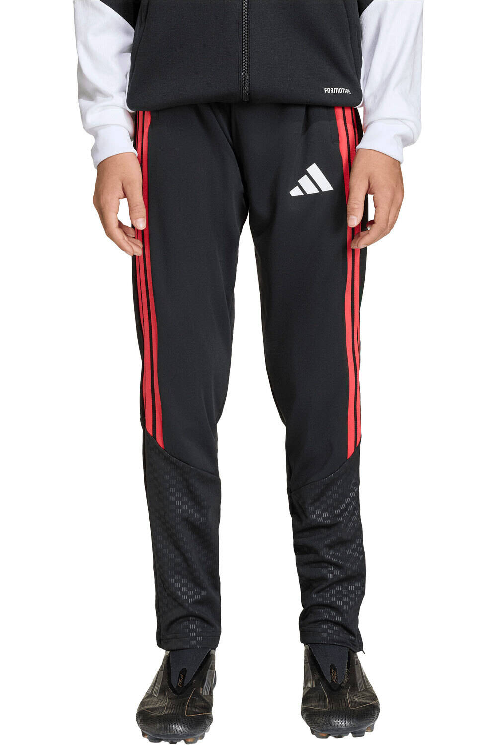 adidas pantalón niño TIRO 26 COMPETITION NEGRO vista frontal