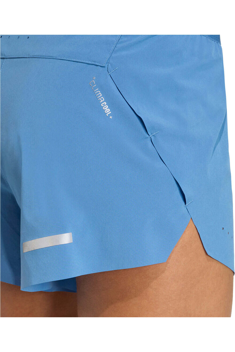 adidas pantalón running mujer ADI365 CLIMACOOL+ AZUL vista detalle