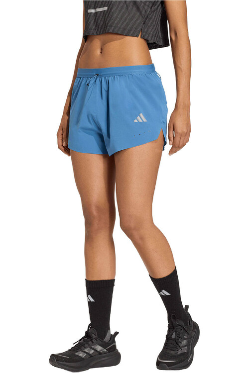 adidas pantalón running mujer ADI365 CLIMACOOL+ AZUL