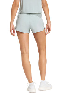 adidas pantalón running mujer ADI365 RUNNING FORMOTION ICONIC AZUL vista trasera