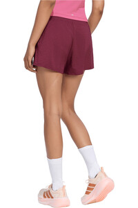 adidas pantalón running mujer ADI365 SEASONAL ROJO vista trasera