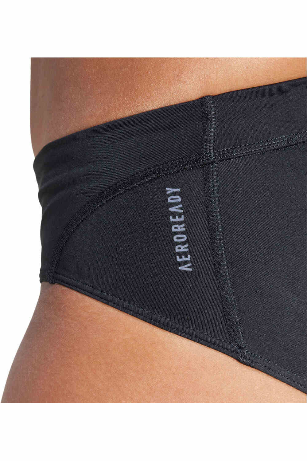 adidas pantalón running mujer ADIZERO ESSENTIALS NEGRO vista detalle