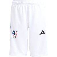 adidas pantalones cortos futbol niño ENTRENAMIENTO JUDE BELLINGHAM SHORT BLANCO 04