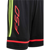 adidas pantalones cortos futbol niño F50 NEGRO 04