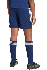 adidas pantalones cortos futbol niño TIRO26 LEAGUE AZUL vista trasera