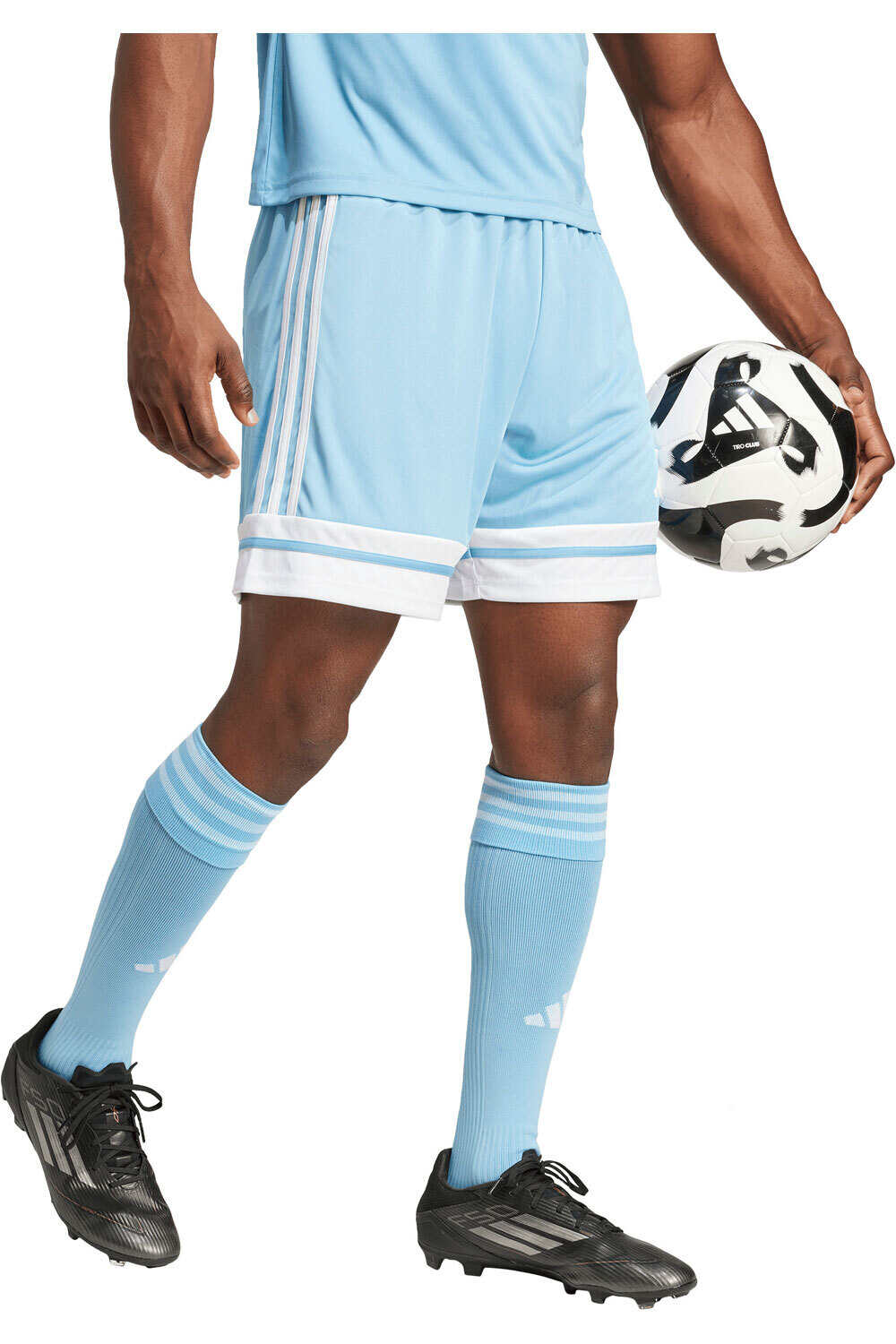 adidas pantalones cortos futbol SQUADRA25 AZUL vista detalle
