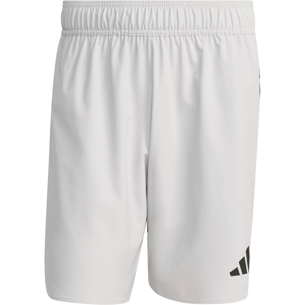 adidas pantalones cortos futbol TIRO TRAVEL GRIS 04