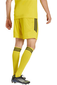 adidas pantalones cortos futbol TIRO26 LEAGUE AMARILLO vista trasera