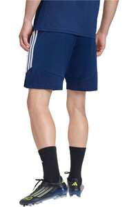 adidas pantalones cortos futbol TIRO26 LEAGUE AZUL vista trasera