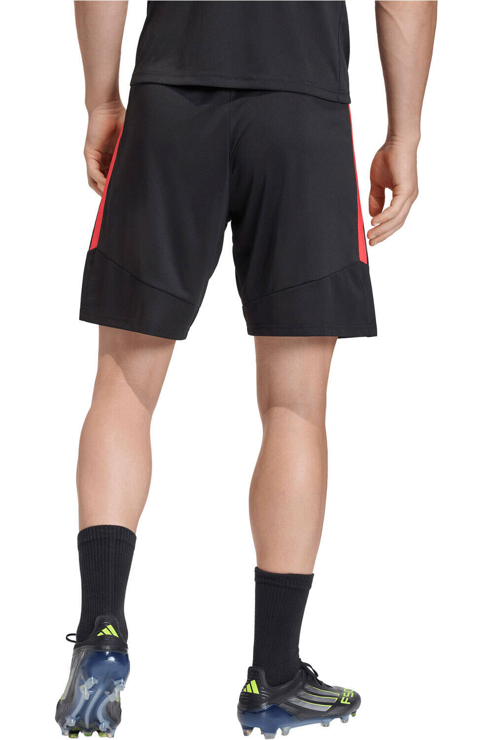 adidas pantalones cortos futbol TIRO26 LEAGUE NEGRO vista trasera