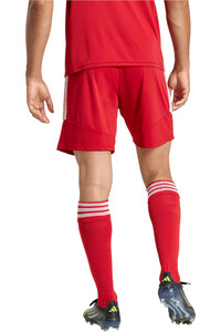 adidas pantalones cortos futbol TIRO26 LEAGUE ROJO vista trasera