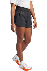 adidas pantalones cortos trail running mujer XPERIOR NEGRO vista detalle