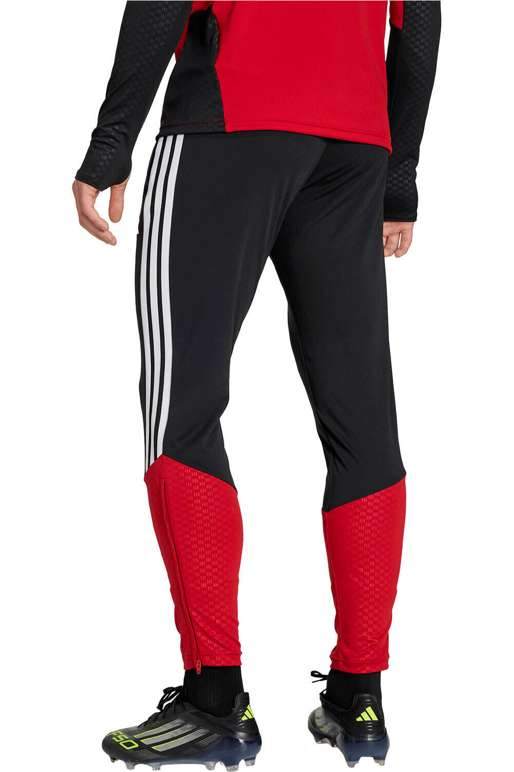 adidas pantalones futbol ALEMANIA MUNDIAL 2026 ENTRENAMIENTO NEGRO vista trasera
