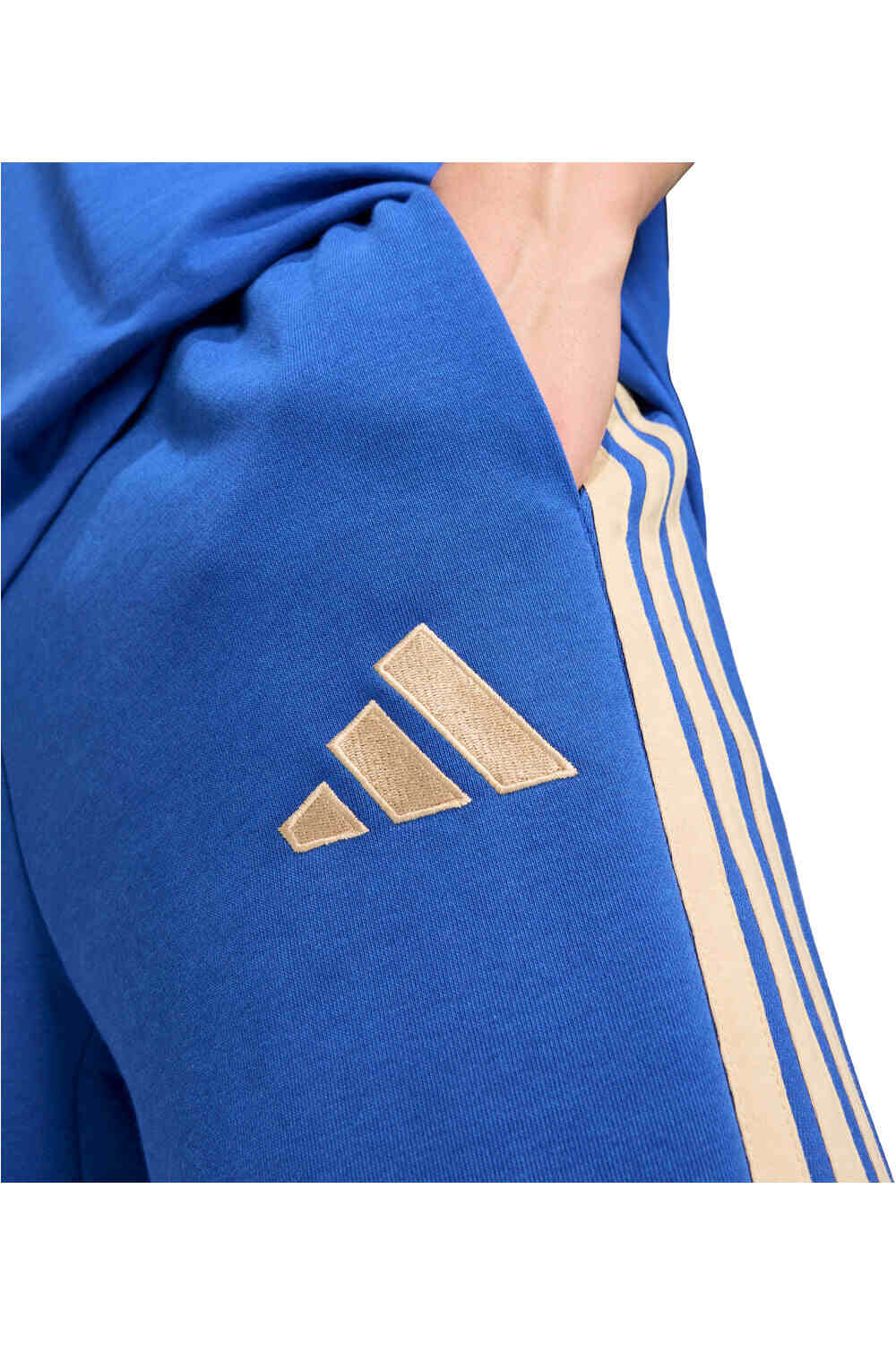 adidas pantalones futbol ITALIA MUNDIAL 2026 AZUL vista detalle