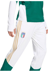 adidas pantalones futbol ITALIA MUNDIAL 2026 BLANCO vista detalle