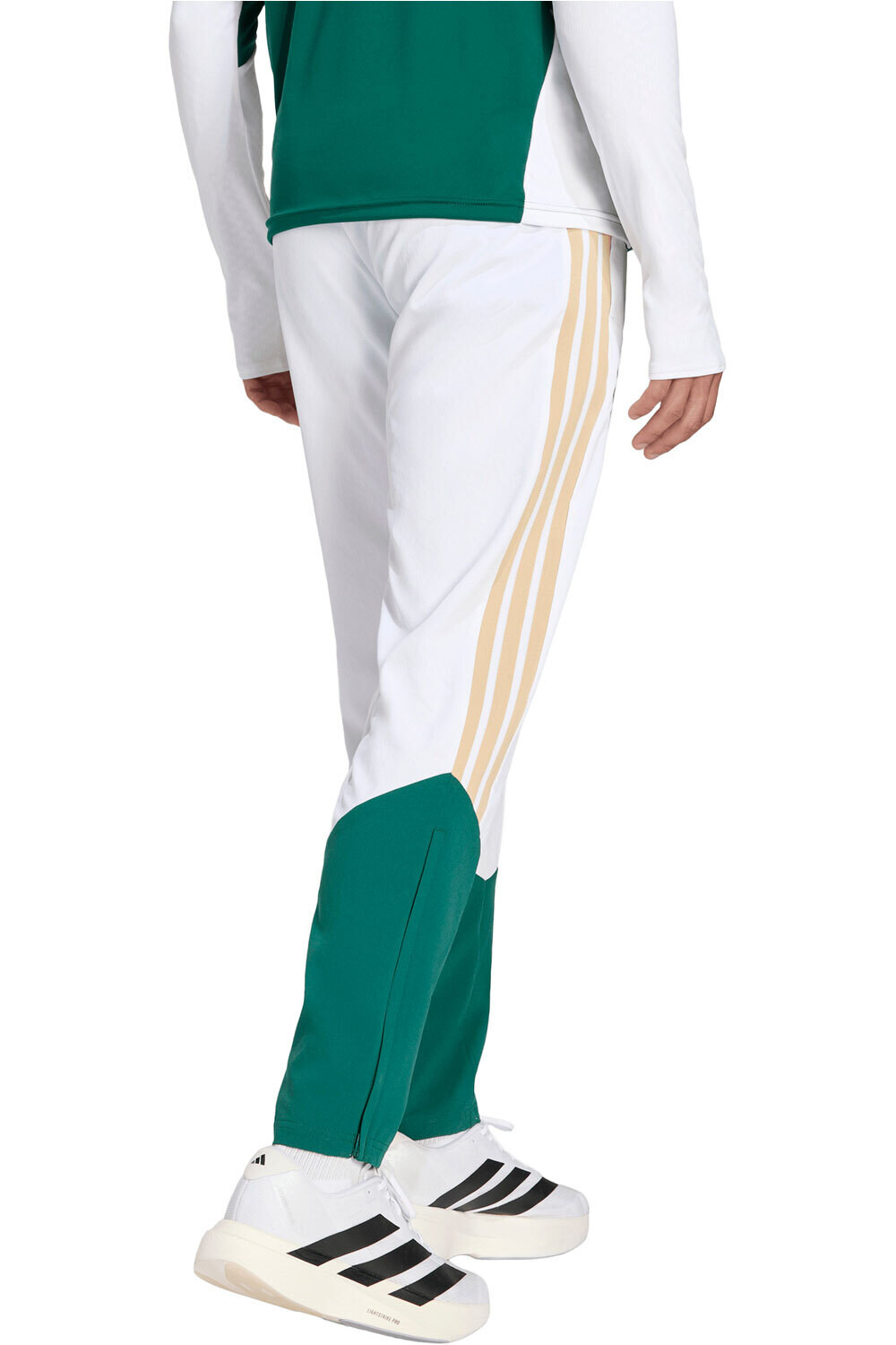 adidas pantalones futbol ITALIA MUNDIAL 2026 BLANCO vista trasera