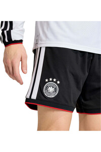 adidas pantalones fútbol oficiales ALEMANDIA MUNDIAL 2026 PRIMERA EQUIPACION NEGRO vista detalle