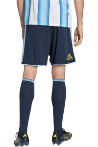 adidas pantalones fútbol oficiales ARGENTINA MUNDIAL 2026 PRIMERA EQUIPACION AZUL vista trasera