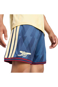 adidas pantalones fútbol oficiales ARSENAL 26/27 TERCERA EQUIPACIN AZUL vista detalle