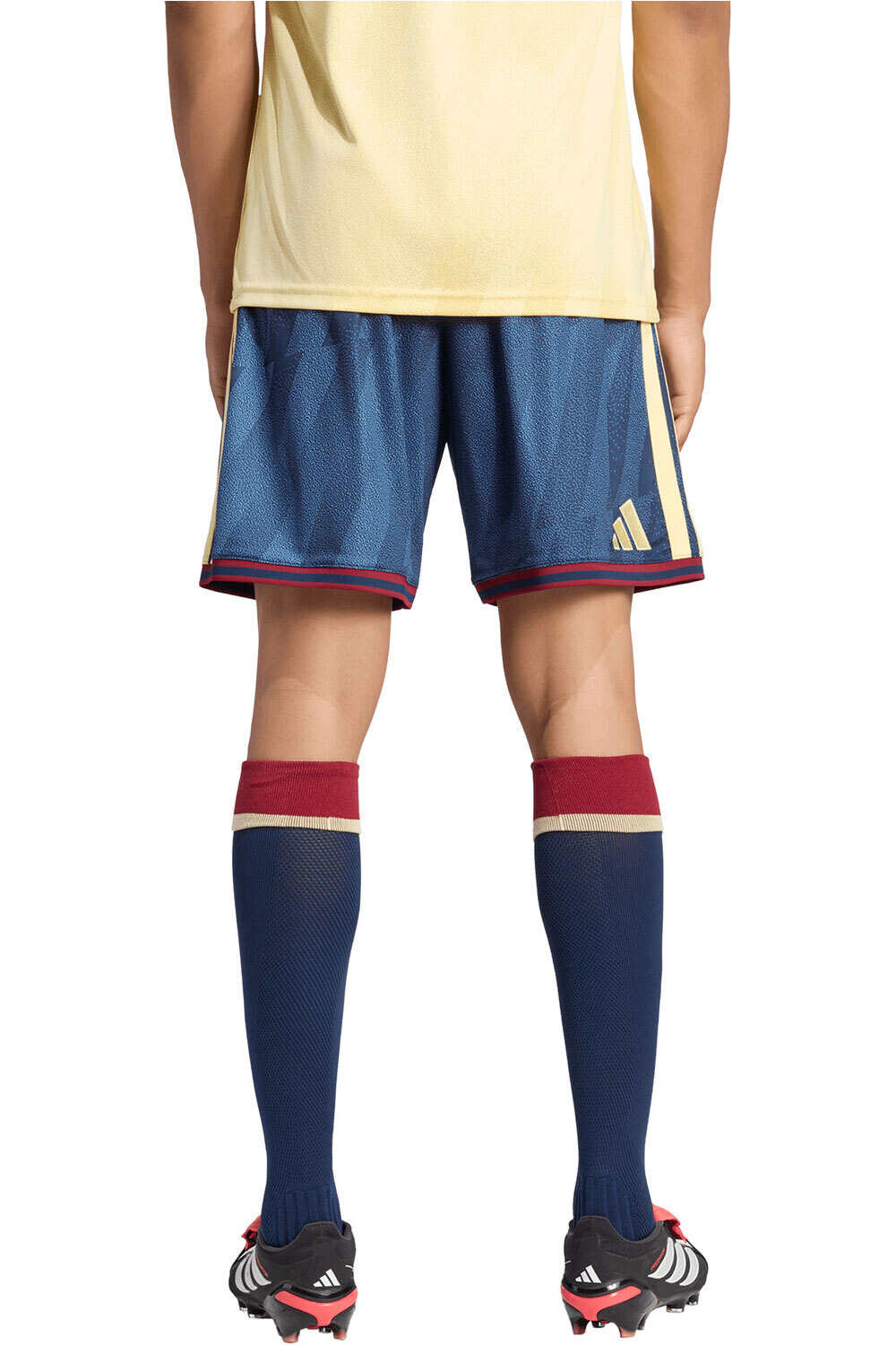 adidas pantalones fútbol oficiales ARSENAL 26/27 TERCERA EQUIPACIN AZUL vista trasera