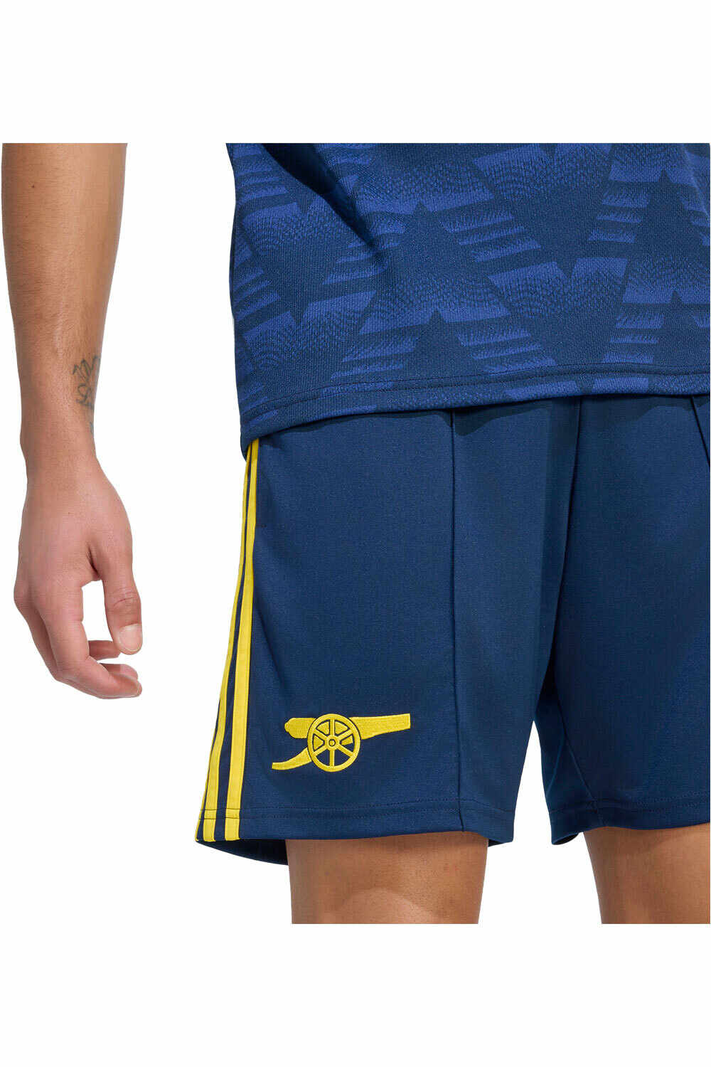 adidas pantalones fútbol oficiales ARSENAL FC 26/27 SEGUNDA EQUIPACIN AZUL vista detalle
