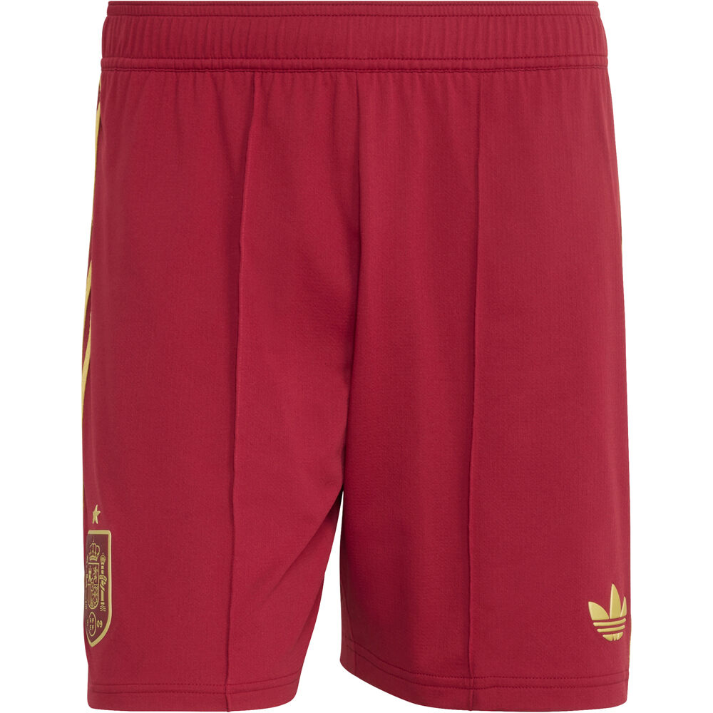 adidas pantalones fútbol oficiales ESPAÑA MUNDIAL 2026 SEGUNDA EQUIPACION AUTHENTIC ROJO 04