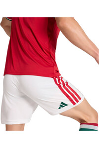 adidas pantalones fútbol oficiales HUNGRIA MUNDIAL 2026 PRIMERA EQUIPACION BLANCO 03