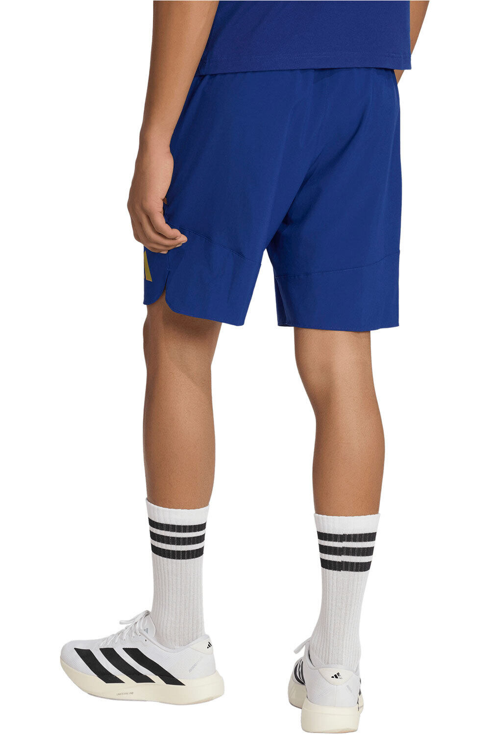 adidas pantalones fútbol oficiales ITALIA MUNDIAL 2026 AZUL vista trasera