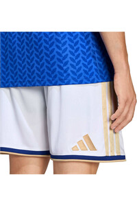 adidas pantalones fútbol oficiales ITALIA MUNDIAL 2026 PRIMERA EQUIPACION BLANCO vista detalle
