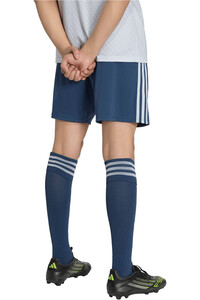 adidas pantalones fútbol oficiales ITALIA MUNDIAL 2026 SEGUNDA EQUIPACION AZUL vista trasera
