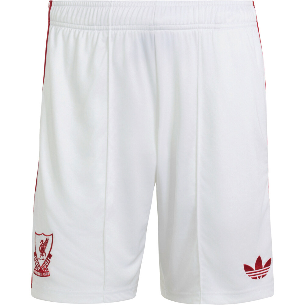 adidas pantalones fútbol oficiales LIVERPOOL FC 26/27 SEGUNDA EQUIPACIN BLANCO 04