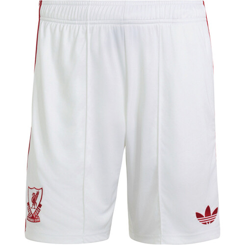 adidas pantalones fútbol oficiales LIVERPOOL FC 26/27 SEGUNDA EQUIPACIN BLANCO
