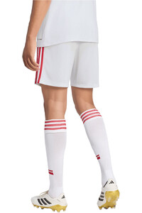 adidas pantalones fútbol oficiales LIVERPOOL FC 26/27 SEGUNDA EQUIPACIN BLANCO vista trasera