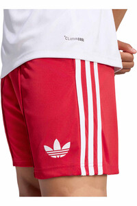 adidas pantalones fútbol oficiales LIVERPOOL FC 26/27 SEGUNDA EQUIPACIN ROJO vista detalle