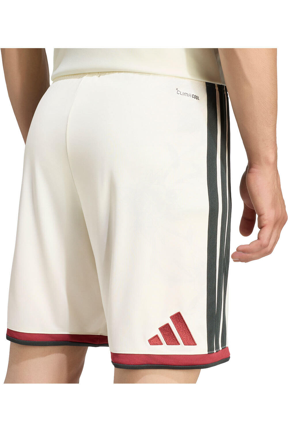 adidas pantalones fútbol oficiales MANCHESTER UNITED 26/27 3a EQUIPACIN MARRON 03
