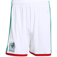 adidas pantalones fútbol oficiales MEXICO MUNDIAL 2026 PRIMERA EQUIPACION BLANCO 03