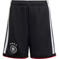 adidas pantalones fútbol oficiales niño ALEMANIA MUNDIAL 2026 PRIMERA EQUIPACION NEGRO 04