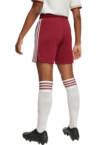 adidas pantalones fútbol oficiales niño ARSENAL 25/26 TERCERA EQUIPACION AZUL vista trasera