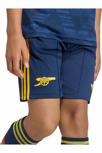 adidas pantalones fútbol oficiales niño ARSENAL FC 26/27 AZUL vista detalle