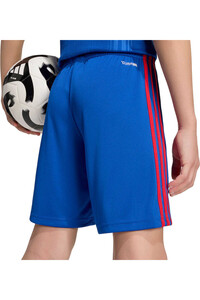 adidas pantalones fútbol oficiales niño MANCHESTER UNITED 26/27 AZUL 03