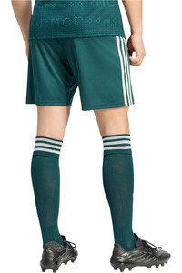 adidas pantalones fútbol oficiales REAL MADRID 26/27 SEGUNDA EQUIPACIN NEGRO vista trasera