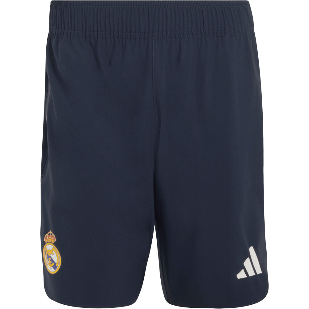 adidas pantalones fútbol oficiales REAL MADRID 26/27 TRAVEL AZUL 04