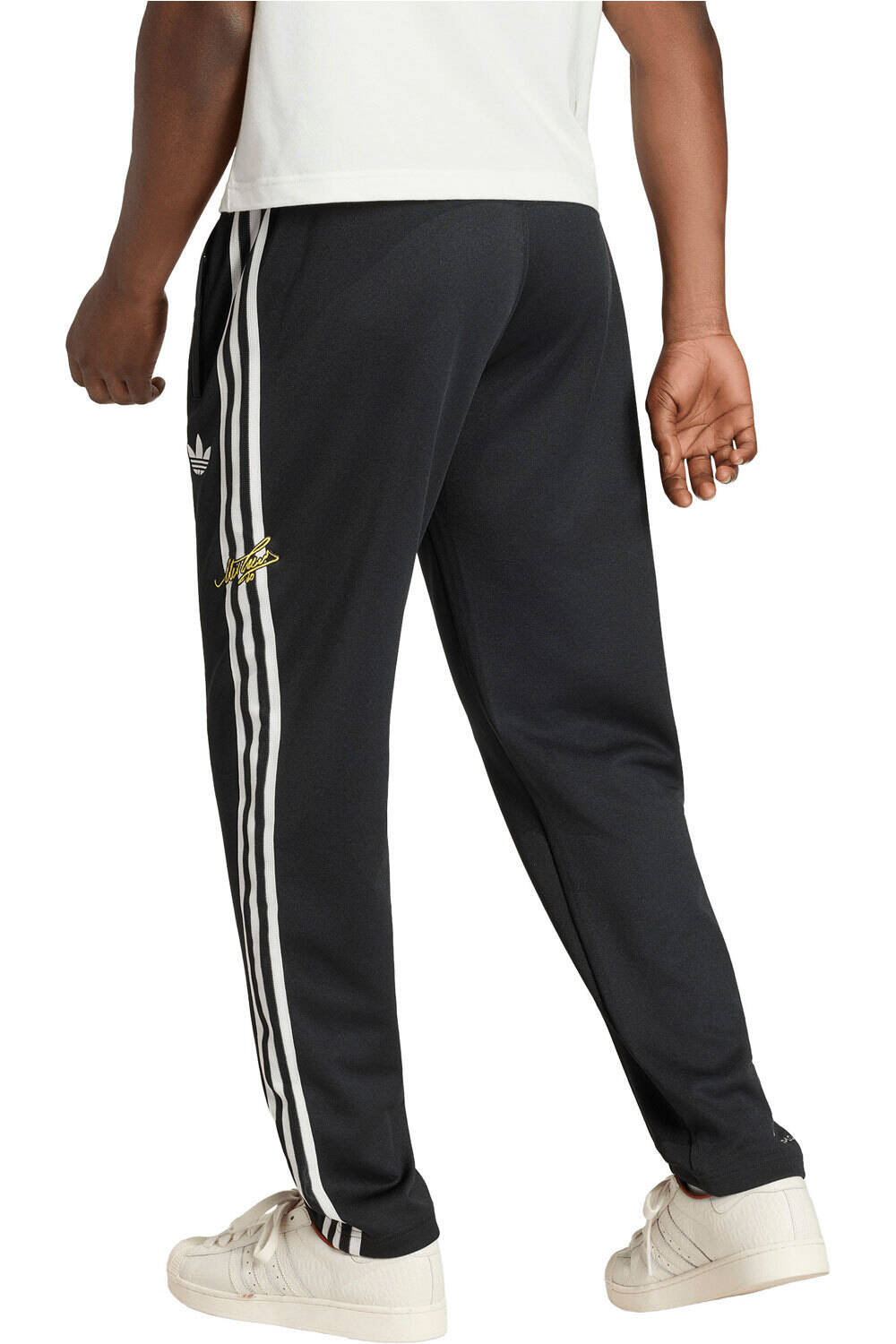 adidas pantalones futbol ORIGINALS JUVENTUS NEGRO vista trasera