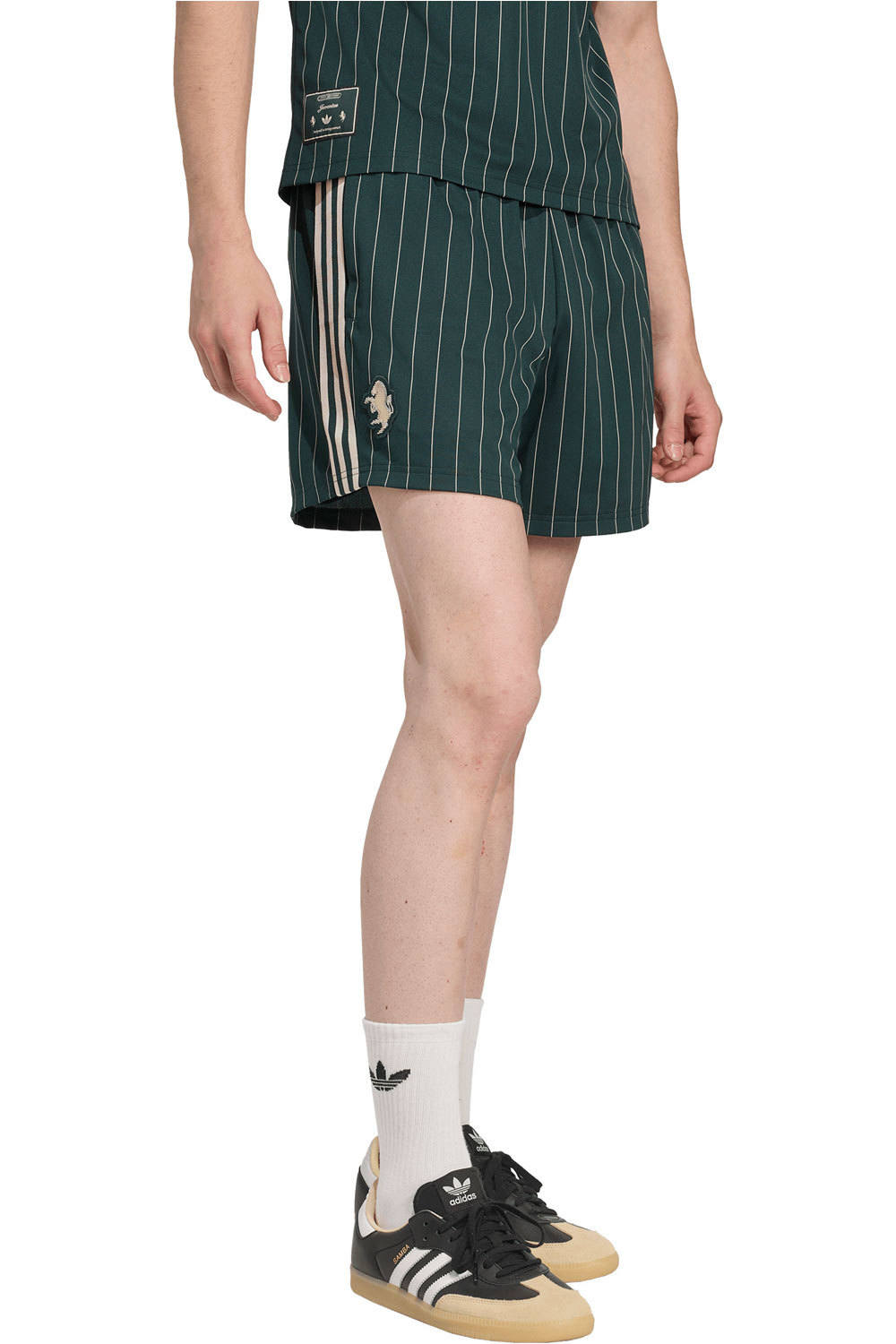 adidas pantalones futbol ORIGINALS JUVENTUS TERRACE ICONS VERDE vista frontal