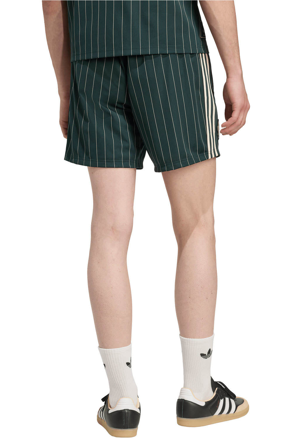 adidas pantalones futbol ORIGINALS JUVENTUS TERRACE ICONS VERDE vista trasera