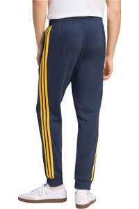 adidas pantalones futbol REAL MADRID DNA AZUL vista trasera