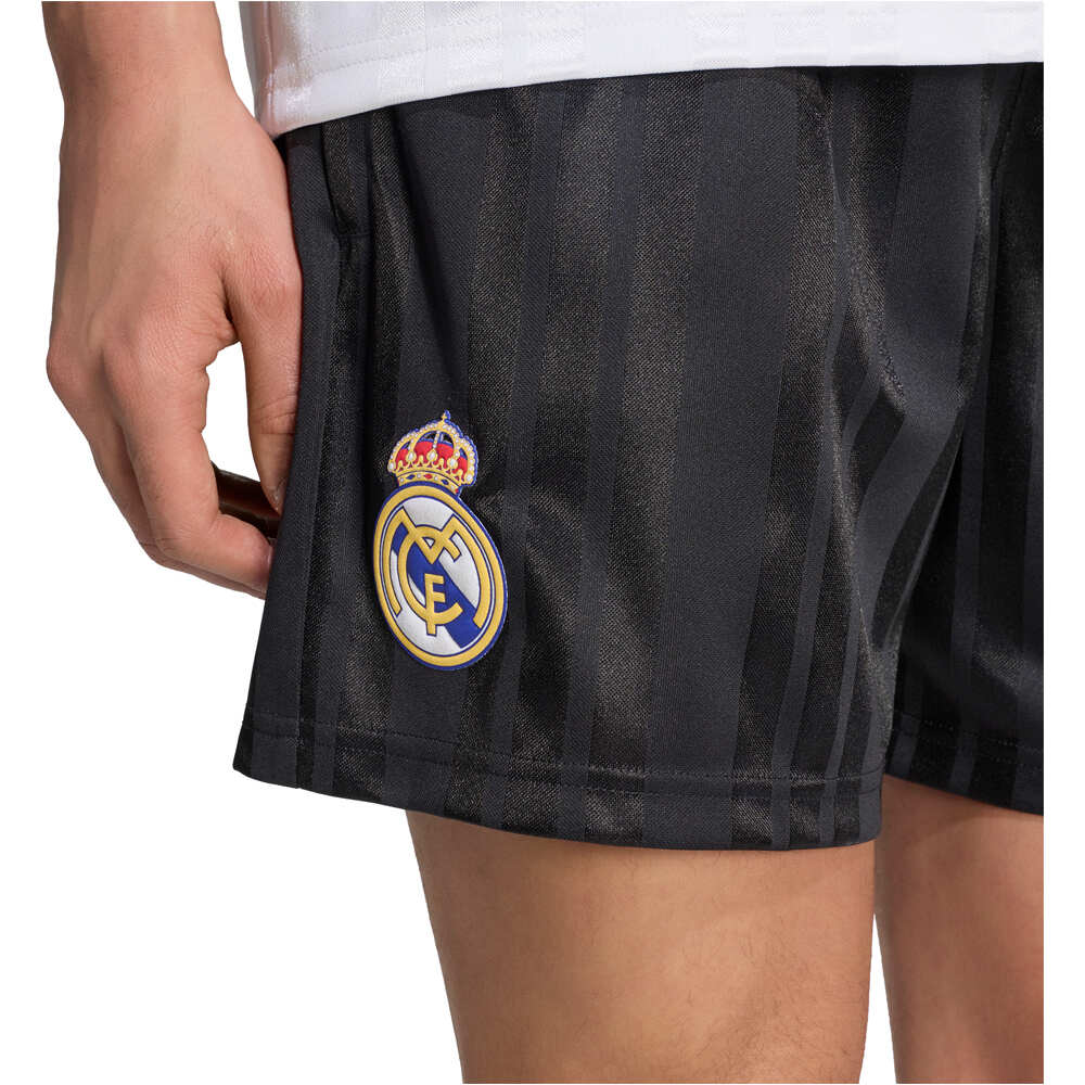 adidas pantalones futbol REAL MADRID EQT NEGRO vista detalle