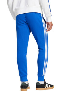 adidas pantalones largos futbol REAL MADRID DNA AZUL vista trasera